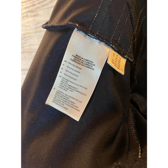 ADIDAS Woman’s Team Performance ClimaLite Navy Zip Up Pockets Jacket Large - Picture 4 of 4